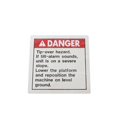 Picture of Decal Danger Tip-Over
