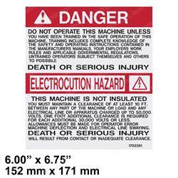 Picture of Decal Elec Hazard