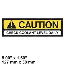 Picture of Decal - Coolant Level (en)
