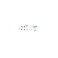 Picture of Decal - Hub Gear Oil