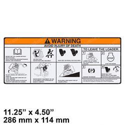 Picture of Decal - Warning