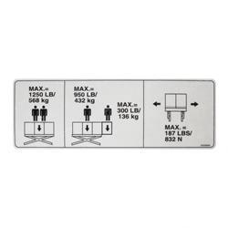 Picture of Decal - Capacity