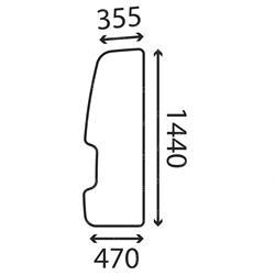 Picture of Door Window Clear