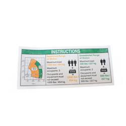 Picture of Decal-Inst Plat Cap 60x