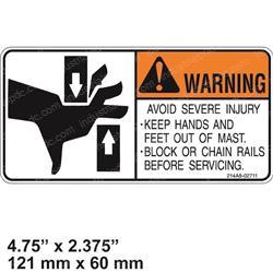 Picture of Decal - Warning