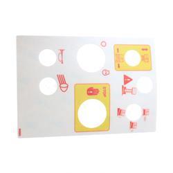 ew1dc00138 DECAL - UPPER CONTROLS
