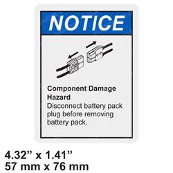 Picture of Decal - Battery Cables