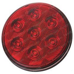 sy1407r LIGHT - BRAKE - LED - RED - ROUND - 4 IN - 7 LED - 12VDC
