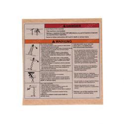 Picture of Decal - Danger/Warning