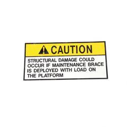 Picture of Decal - Caution Structural Dam