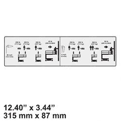 Picture of Decal - 28mph 250lb/113kg