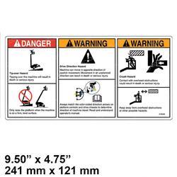 Picture of Decal-Danger/Warning Combo