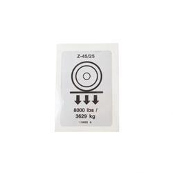 Picture of Decal - Wheel Load Z4525