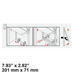 Picture of Label Emergency Exit Handles
