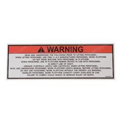 Picture of Decal - Oper Instructions