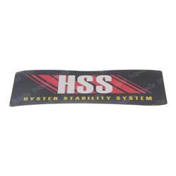 Hyster 4035750 LABEL STABILITY HYS - aftermarket