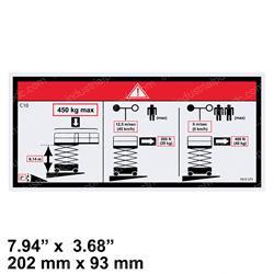 Picture of Decal - Floor Height Load