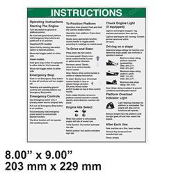 Picture of Decal-Inst-Oper Inst-S80-Aus