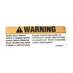 Picture of Decal Silent Winch