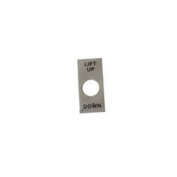 Picture of Nameplate Lift Up-Down