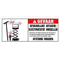 Picture of Decal Danger Elec Hazard Gs