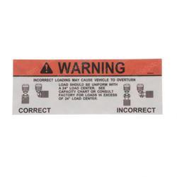 Picture of Decal Proper Veh. Loading