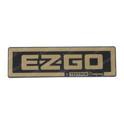 Picture of Nameplate- in E-Z-Go/Atc in -Go