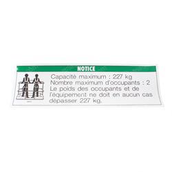 Picture of Decal - Max Capacity 227kg