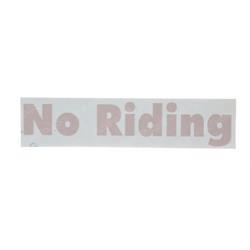 Picture of Decal - No Riding