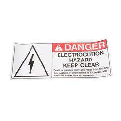Picture of Decal - Electrical Hazard