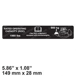 Picture of Decal - 1980 Lbs