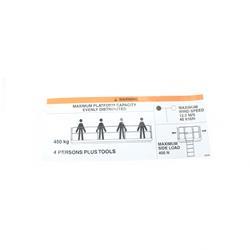 Picture of Decal - Max Capacity 450kg Ce