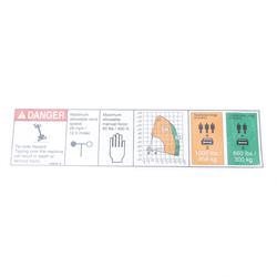 Picture of Decal, Danger, Capacity S-40