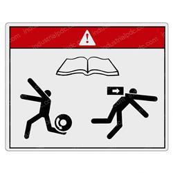 Picture of Decal Danger Drive Cont Safety