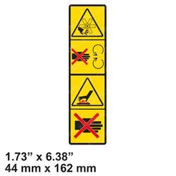Picture of Decal - Warning