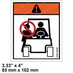 Picture of Decal - Warning