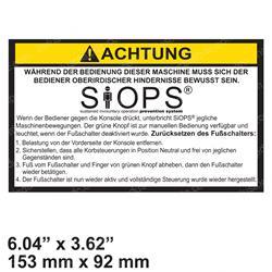 Picture of Decal - Siops Instruction - De