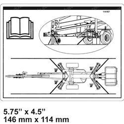 Picture of Decal Label Transport Diagram