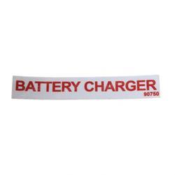 ew1dc18306 DECAL - BATTERY CHARGER