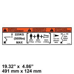 Picture of Decal - Warning