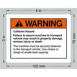 Picture of Decal Load Shift Hazard