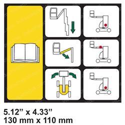 Picture of Decal - Emergency Controls