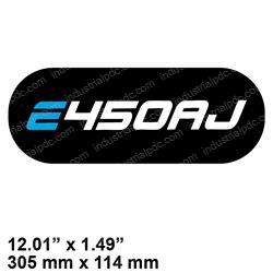 Picture of Decal - Cosmetic Model E450aj