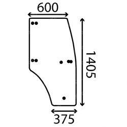 Picture of Tractor Cab Door Glasses
