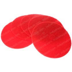 Picture of Pad-21 Inch  Red  5 Pack
