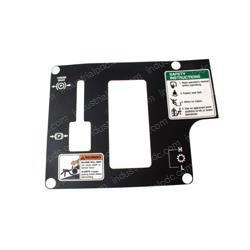 Picture of Decal-Console L.h.