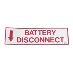 Picture of Decal - Battery Disconnect Rh
