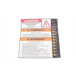 Picture of Decal Danger/Warn