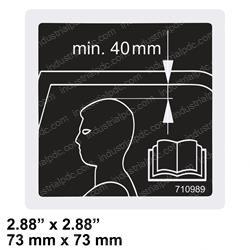 Picture of Decal - Min. 40mm
