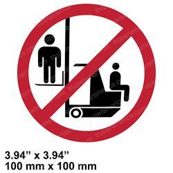 STILL 8416144 DECAL - NO RIDING